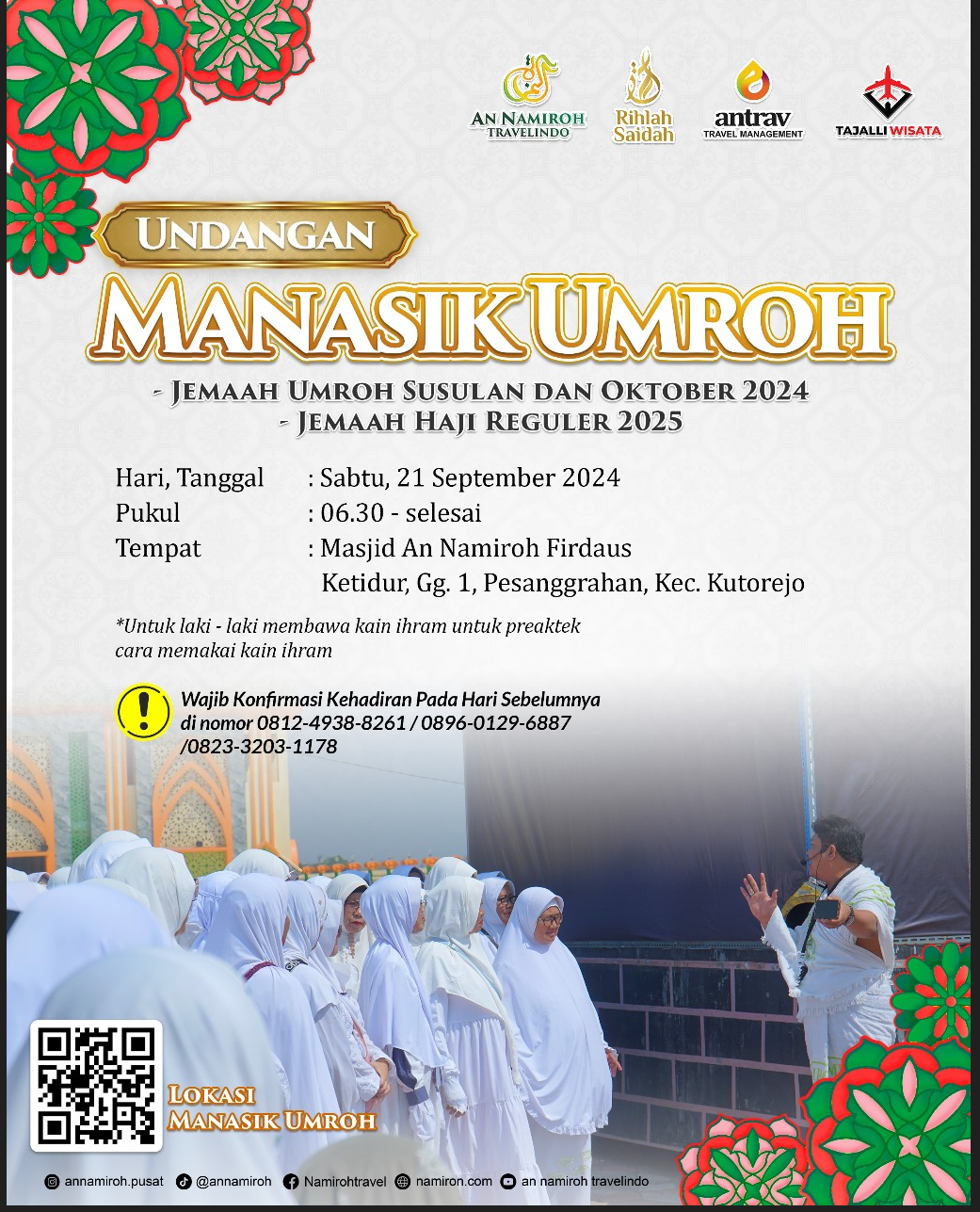 Manasik Umroh 21 September 2024